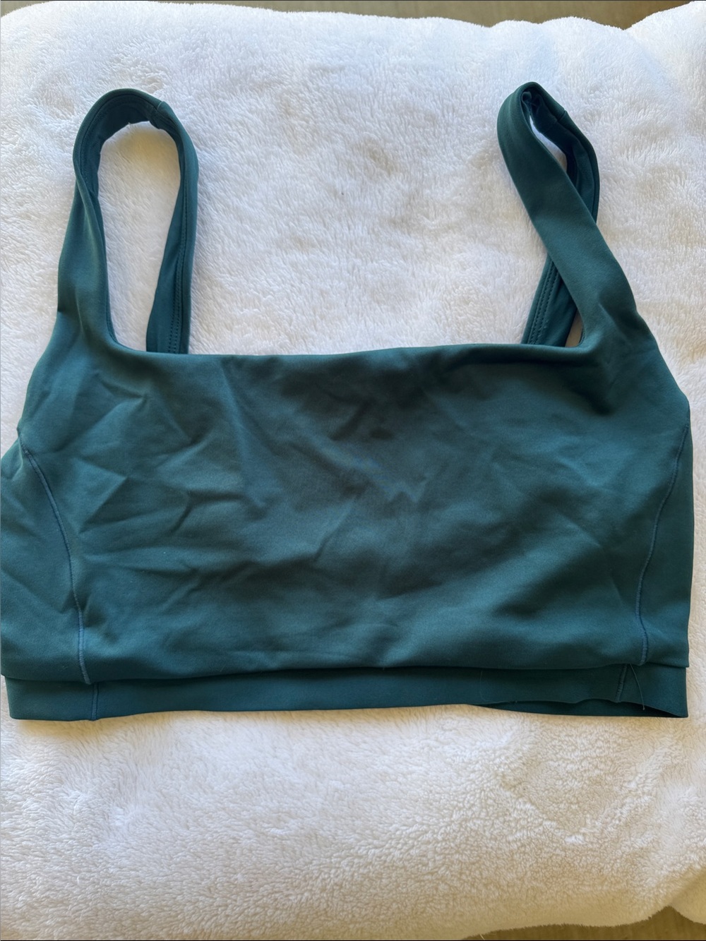 Left On Friday Top Shelf Bikini Top D+ Sz Large Teal - Picture 2 of 6